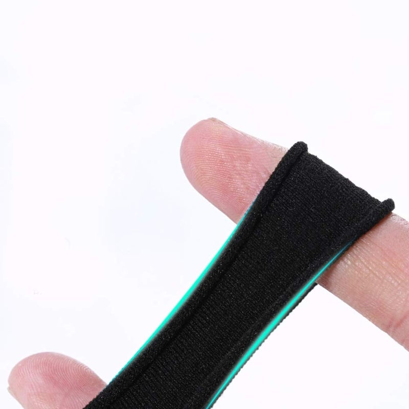 chkoodi 100 Pack Seamless Cotton Hair Ties, High Stretch Ponytail Holders and Headbands, No Crease Scrunchies for Thick Hair (Black) - Image 4